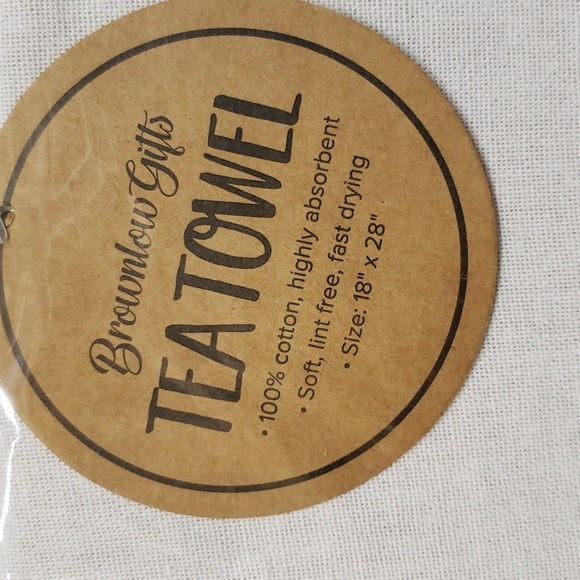 Brownlow Gifts "the answer is chocolate" Pink Ruffled Trim 100% Cott… - Picture 3 of 8